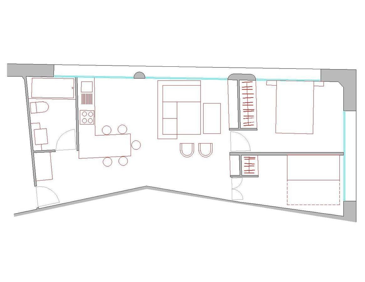 Apartamentos Calle Rosario Севиля Стая снимка